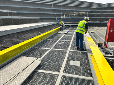 Outside Net Flooring